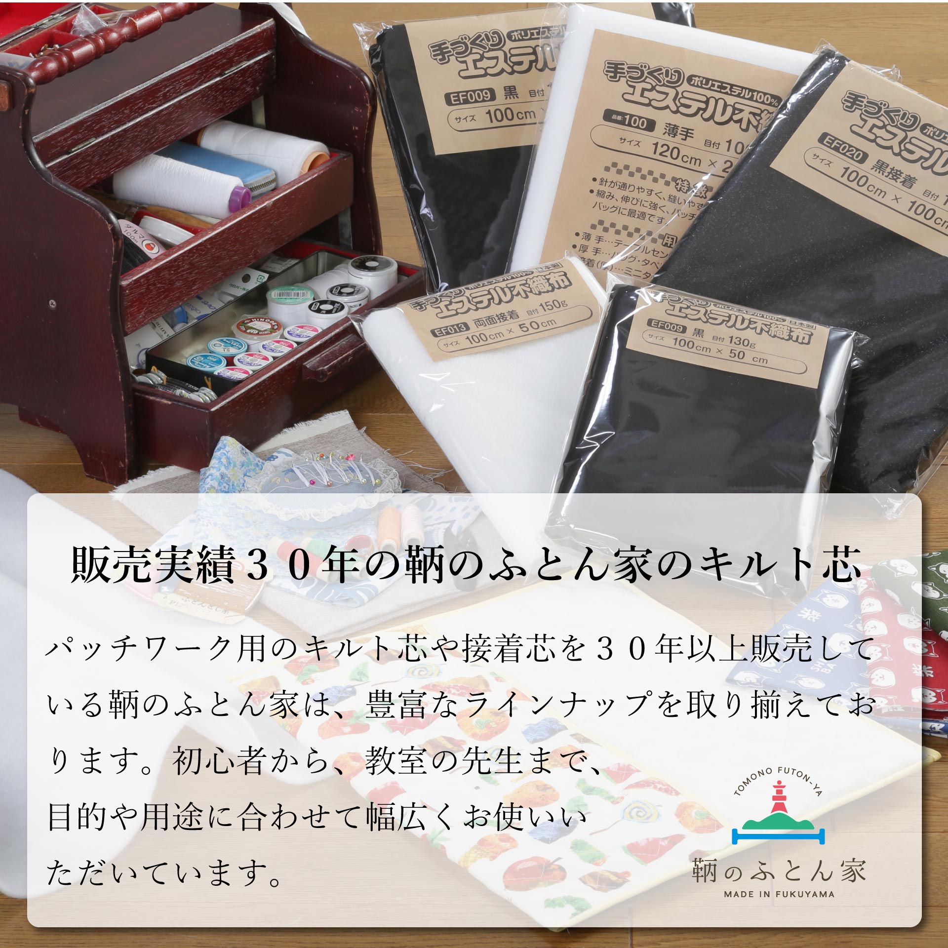 鞆のふとん家 キルト芯 樹脂綿 洗える アルミ 保温 シート 保冷 手芸用 日本製  画像4