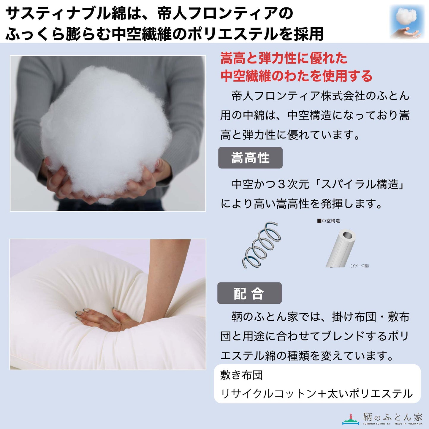 【柄まかせ】和ふとん 混綿わた 敷き布団 昔ながらの職人の手作り JAPAN FUTON   【鞆のふとん家】